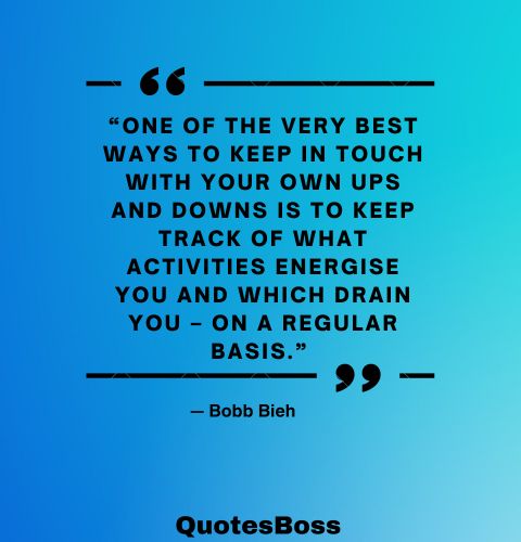  quote about life's ups and downs from Bobb Bieh 