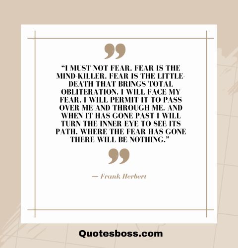 quotes about life's ups and downs from Frank Herbert 