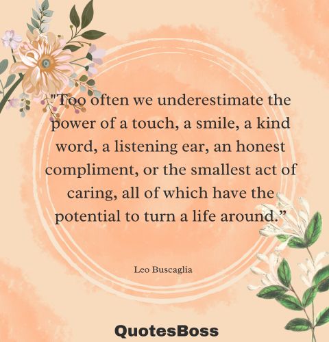vintage quote about life from Leo Buscaglia