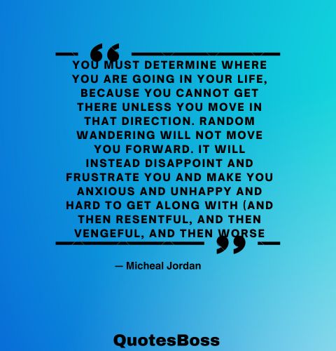 Inspirational vintage quote about life from Micheal Jordan