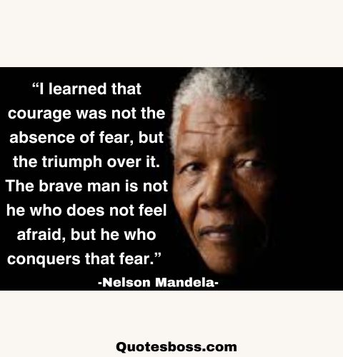 living life quote for Instagram from Nelson Mandela -