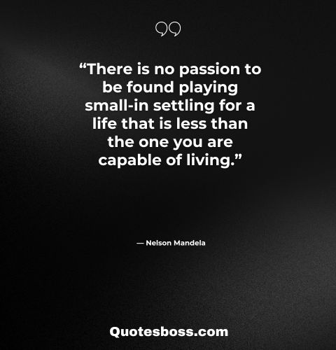 vintage quote about life  from Nelson Mandela