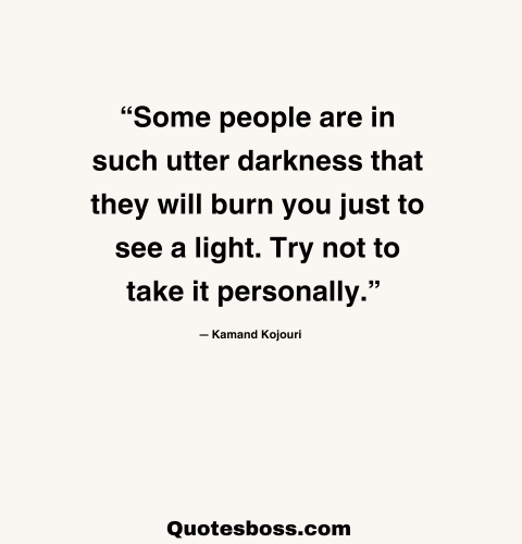 sad dark quote about life from Kamand Kojouri 