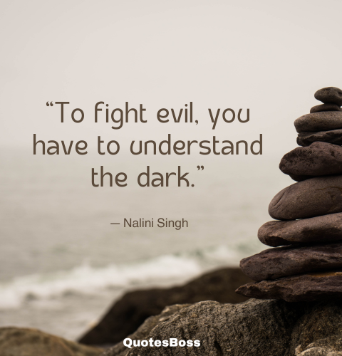 short dark quote about life from Nalini Singh 
